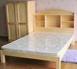实木床松木床儿童床可定制带床架简约床经济实惠时尚包邮