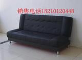 黑色办公折叠沙发沙发床1.8米 多功能沙发床北京市内免费送货安装