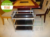 火锅店专用菜架 菜架子置物架厨房层架 餐边柜多用架定做铝合金架
