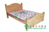 柏木实木双人床1.5米1.8米全香柏木带铺板简约现代家具 厂价直销