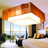 上海铁艺绕线羊皮吸顶灯 新中式客厅卧室定制灯具 酒店客房灯饰