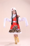 超卖小孩西藏民族舞蹈服装儿童演出服舞台服饰水袖少儿女童装藏族