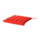【宜家IKEA正品代购】哈露 软垫/坐垫座椅垫子(50x50cm 灰米红黑)