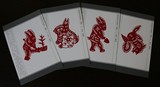2011兔明信片贺卡片全集23张可做辛卯兔年兔票极限片一轮生肖邮票