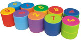 幼儿园软体器材数字方木拼搭积木圆形凳子软包字母凳子早教园玩具