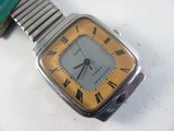 收藏古董钟表 手表 好看的苏联21钻手卷男表 之4