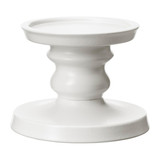 怡然宜家◆IKEA 埃尔萨塔 阔形蜡烛台(11cm 白色/灰色)◆专业代购