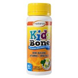新西兰直邮 Radiance kids bone儿童钙片 60片（2瓶包邮）