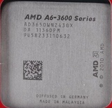 AMD A6-3650 FM1 APU集显低热 四核处理器cpu 全新散片性能超X631