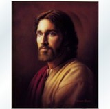 正品DIY数字手绘油画竖版人物耶稣 伟大的主40*50 50*65  60*75cm