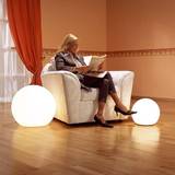 伊特 LED落地灯客厅 创意时尚餐厅球灯 七彩遥控充电卧室床头台灯