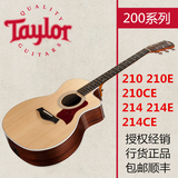 Taylor 泰勒210 210E 210CE 214 214CE 单板民谣吉他 电箱 木吉他