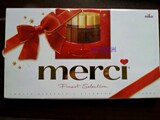 奥地利代购德国原装进口Merci蜜思八种口味巧克力什锦礼盒 400g