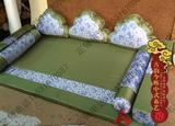 中式沙发垫罗汉床垫定制如意靠背枕扶手枕全系列 纹龙图案