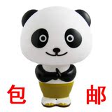 创意礼品熊猫阿宝小夜灯语音对话控制台灯智能声控灯卧室床头灯