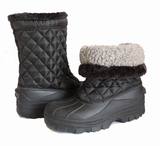 包邮沃尔玛男士防水中筒雪地靴男女款冬靴防冻-保暖靴特种军靴