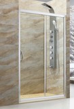 淋浴房 浴室隔断屏封 卫生间推拉屏风 洗手间 钢化玻璃由平安承保
