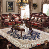 土耳其波斯风格 欧式田园简约美式古典法式卧室床前客厅茶几地毯