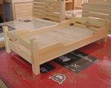 大连松木家具实木家具床儿童床木床/可定制特价家具