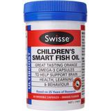 澳洲代购Swisse儿童聪明益智鱼油咀嚼胶囊 促大脑发育1-12岁 90粒