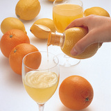 日本进口工夫具C-6957手动迷你榨汁机 榨柠檬橙子 榨橙汁机原汁机