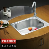 Franke瑞士弗兰卡单水槽 不锈钢单槽 厨房单槽 GEX610C, 选配龙头
