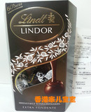 原装进口瑞士莲Lindt-LINDOR 黑巧克力软心球 礼盒装200克 正品
