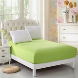 纯色床笠 素色全棉圆床床笠 多色可定做 床垫罩子特价包邮新品