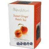 USA直邮Revolution Tea - Sweet Ginger Peach Tea, 16 bag Revo