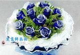 11支蓝玫瑰19朵蓝色妖姬上海生日爱情鲜花速递情人节圣诞节鲜花
