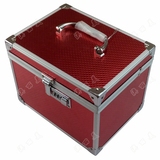 直角铝箱化妆箱沐足工具箱铝合金密码箱首饰收纳箱ABS手提箱