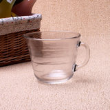 韩国进口Glasslock/三光云彩玻璃牛奶杯 微波炉玻璃量杯 带刻度杯