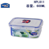 韩国乐扣乐扣locklock小长方形透明塑料保鲜盒冰箱食品密封HPL811