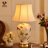 wanlang 陶瓷台灯客厅大号新中式奢华欧式新古典创意装饰台灯5977