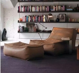 奥美创意时尚户外懒人沙发简约现代卧室阳台休闲舒适单人沙发椅子