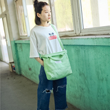 韩国ulzzang东大门 原宿软妹学生女卡通手提包单肩包斜跨包帆布包