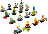 LEGO乐高 人仔抽抽乐 辛普森一家第一季全套16枚 71005