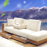 布艺沙发床 收纳可拆洗多功能沙发床现代简约小户型客厅组合沙发