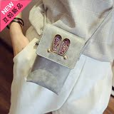 迷你包韩版时尚新款小兔耳朵手机包单肩斜挎包钥匙包零钱包小包包