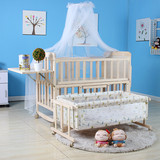 特价包邮 好孩子婴儿床MC283-J311环保实木无漆摇篮宝宝儿童床
