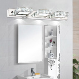 时尚奢华K9水晶 LED不锈钢镜前灯卧室洗手间浴室镜子灯饰