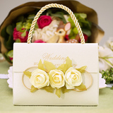 甜蜜日2016婚礼结婚喜糖袋手提糖盒个性创意喜糖盒子欧式婚庆用品