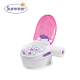 美国直邮Summer infant婴幼儿练习坐便器宝宝三合一马桶便盆