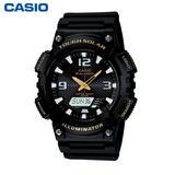 卡西欧 AQ-S810W/S810WC运动防水石英男表数字双显夜光时尚手表