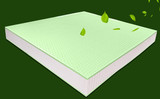 泰国纯天然进口负离子竹碳乳胶床垫1.8米单双人床席梦思榻榻米