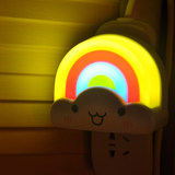 夜灯 宝宝床头灯迷你装饰3D儿童夜灯 创意声控光控感应LED婴儿小