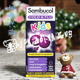 澳洲Sambucol 儿童黑接骨木糖浆120ml 抗病毒 预防感冒