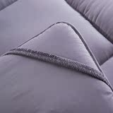 厚竹炭床垫1.5/1.8m床可折叠双人海绵床褥子席梦思保护套榻榻米加
