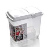 日本进口inomata5-10kg米桶 储米箱 厨房面缸 带滑轮防虫防潮米缸
