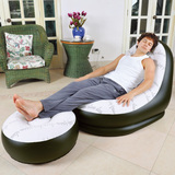 吉龙正品充气沙发床 单人懒人躺椅子 双人气垫沙发小休闲凳子简易